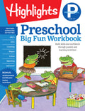 Preschool Big Fun Workbook: 256-Page Preschool Learning Workbook, Practice Math, Writing, Shapes and More with Puzzles and Activities for Preschoolers